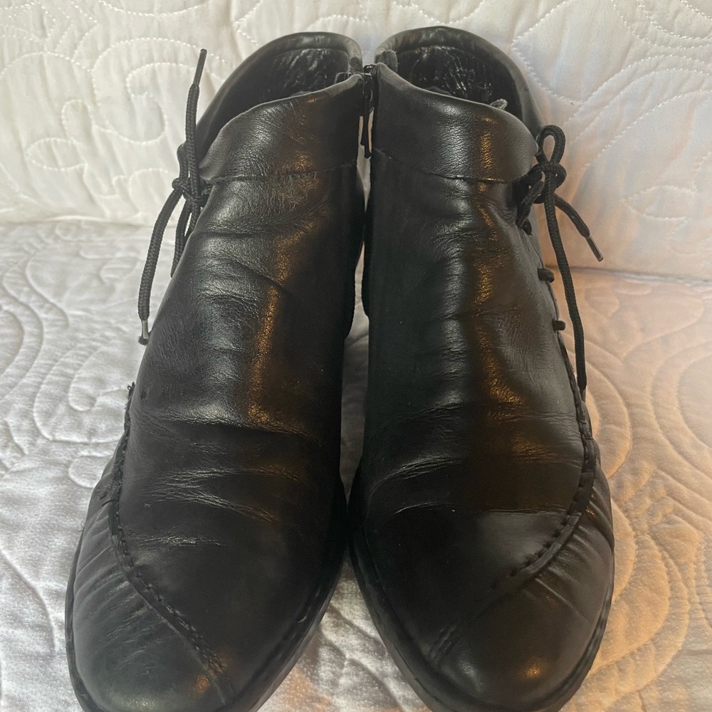 Rieker Black Ankle Boots